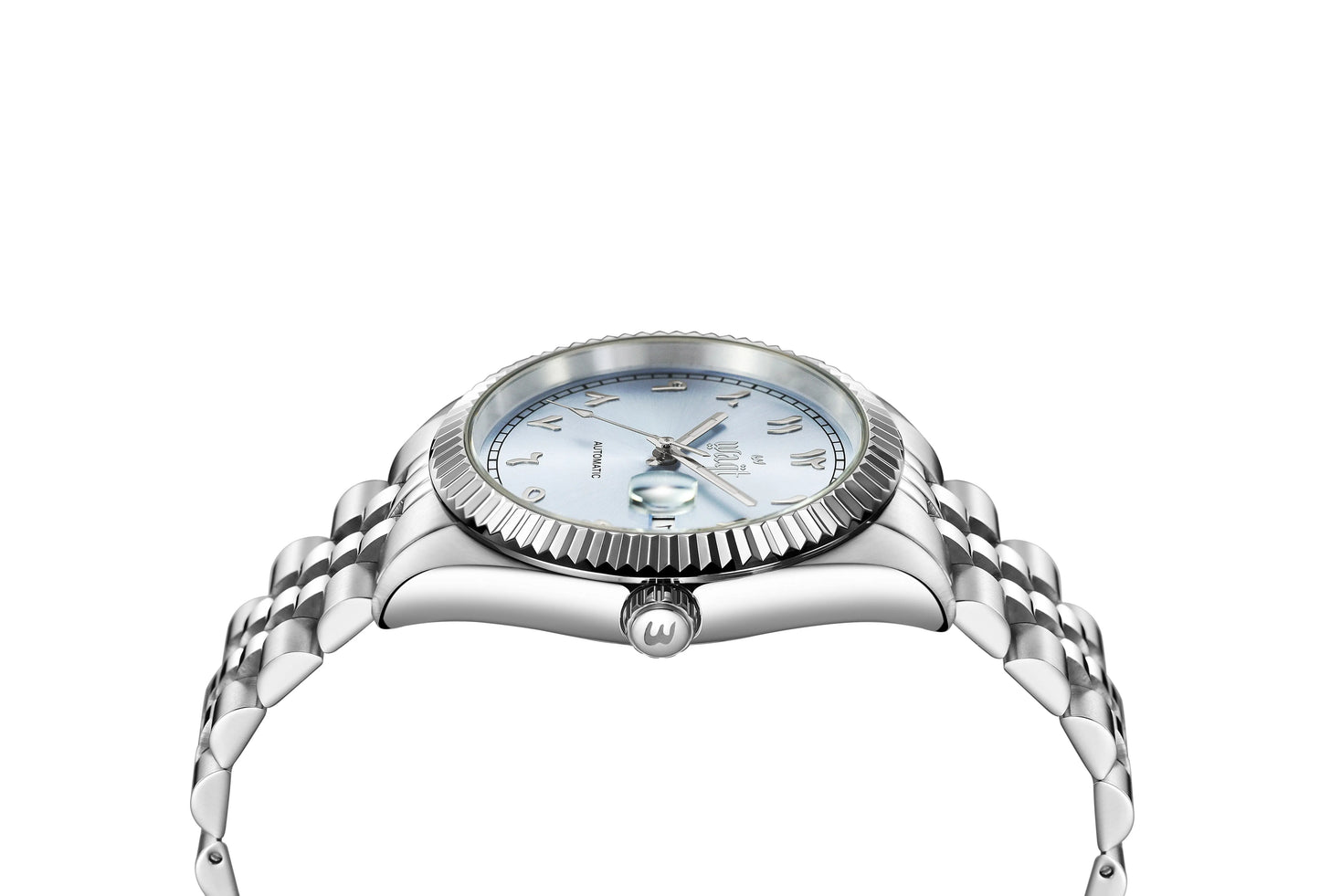Sky Blue | Arabic Date Waqt
