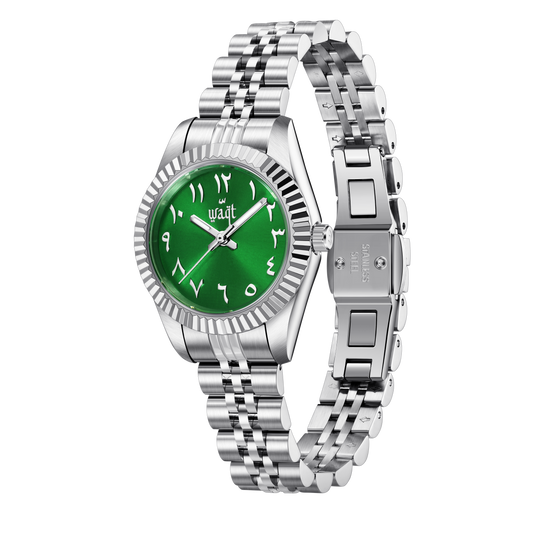 Emerald Green | Women's Arabic Dial Waqt