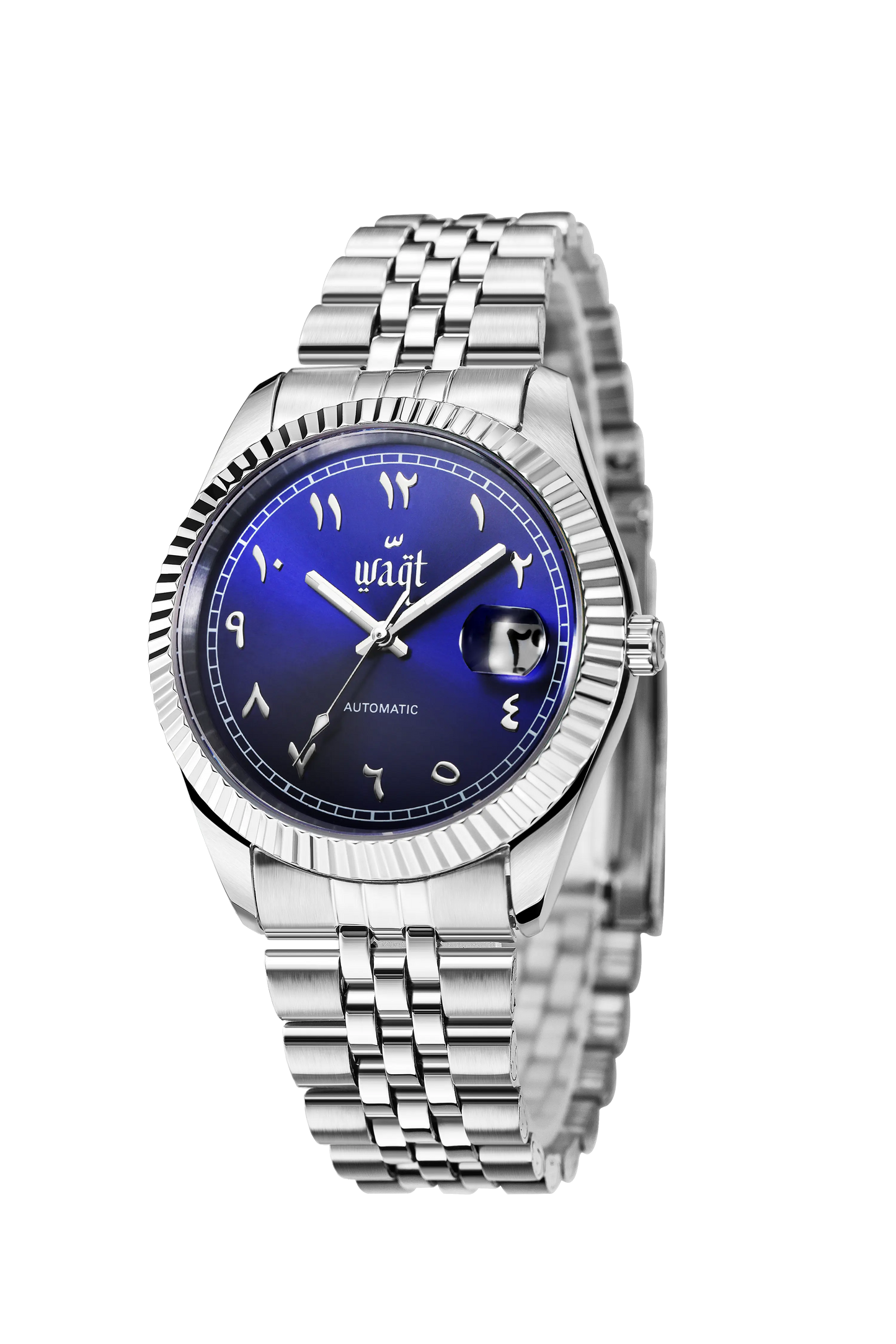 Ocean Blue | Arabic Date Waqt