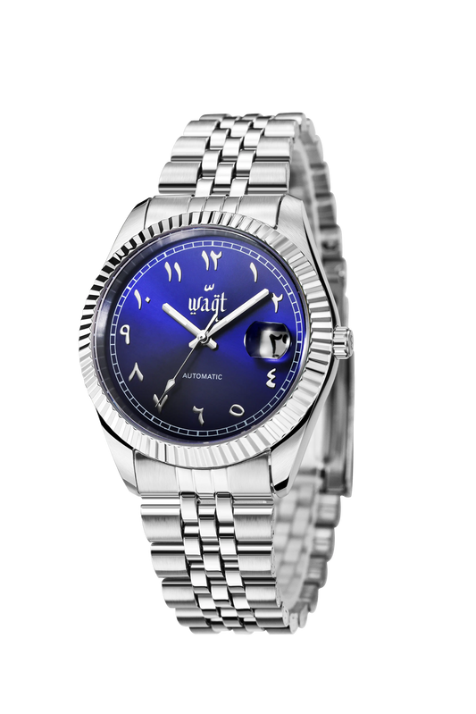 Ocean Blue | Arabic Date Waqt