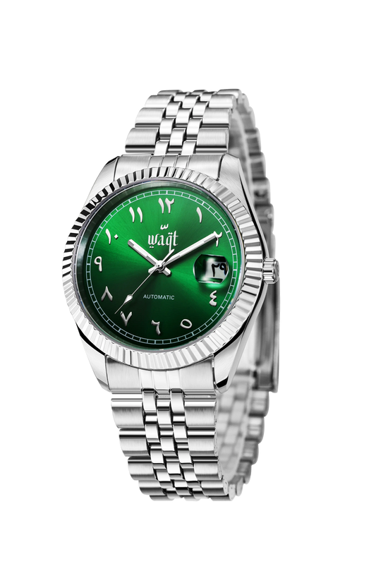 Emerald Green | Arabic Date Waqt
