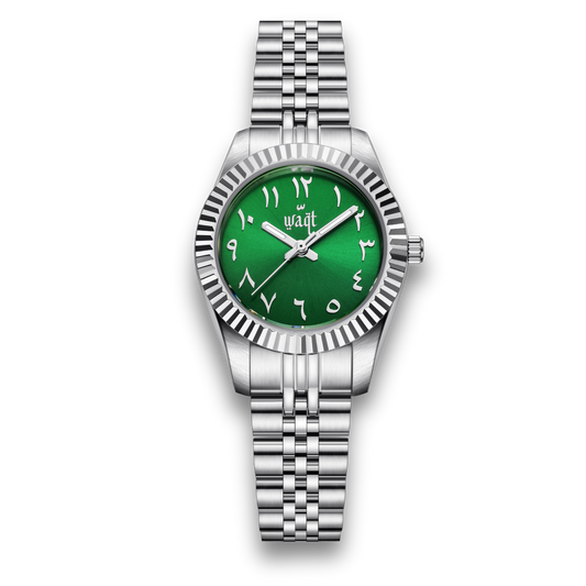 Emerald Green | Women's Arabic Dial Waqt