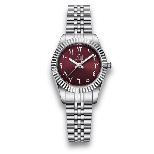 Black Cherry | Women's Arabic Dial Waqt