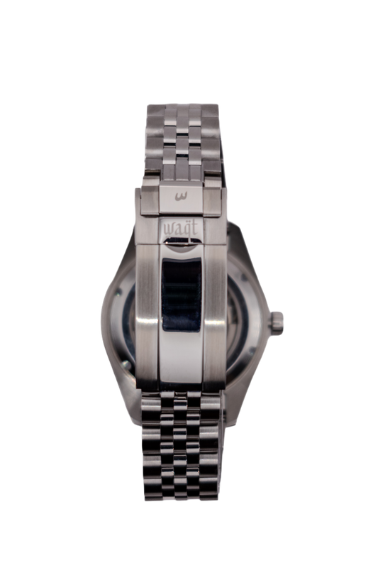 Luxury watch with stainless steel folding clasp – secure, elegant, and built for everyday comfort