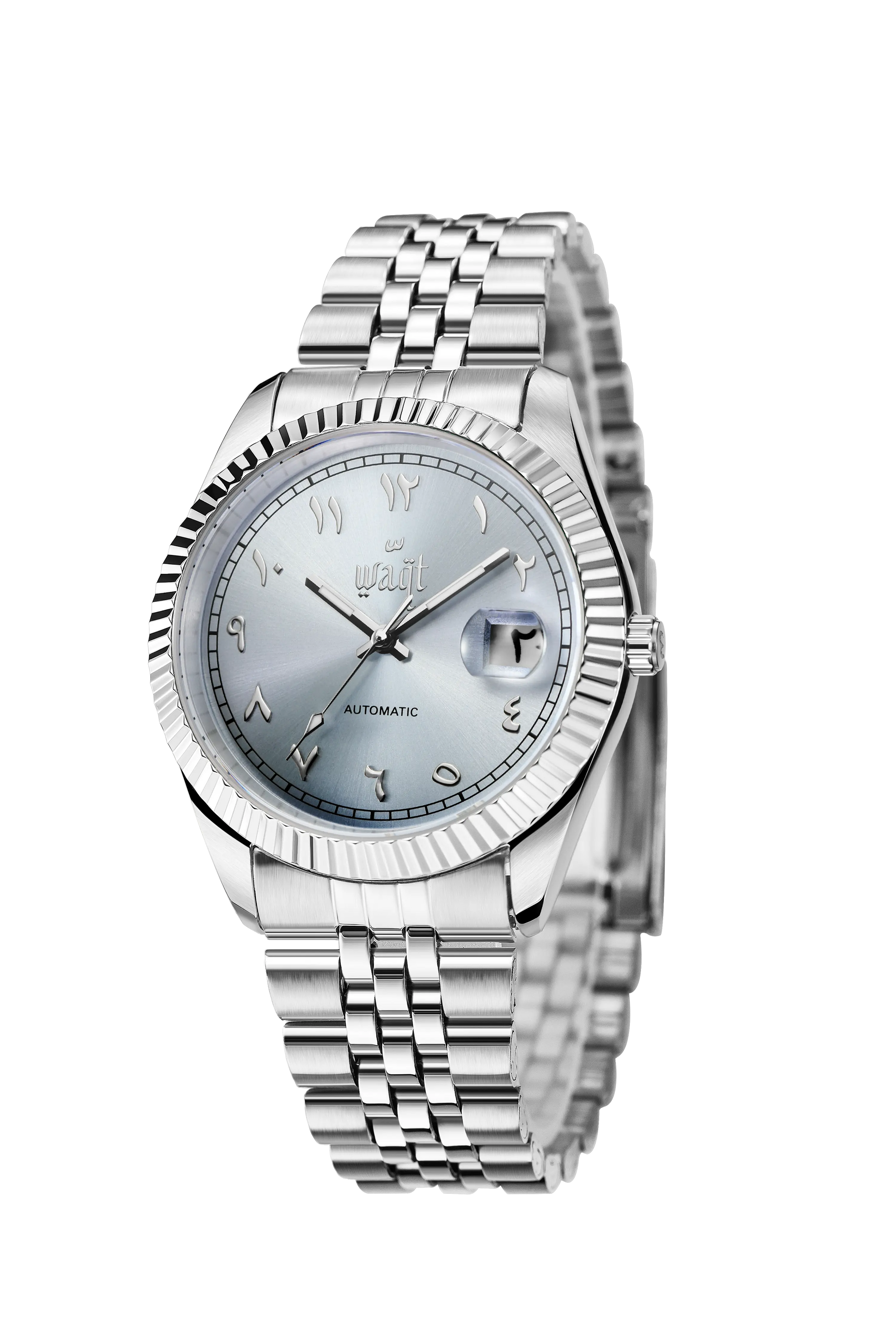 Sky Blue | Arabic Date Waqt