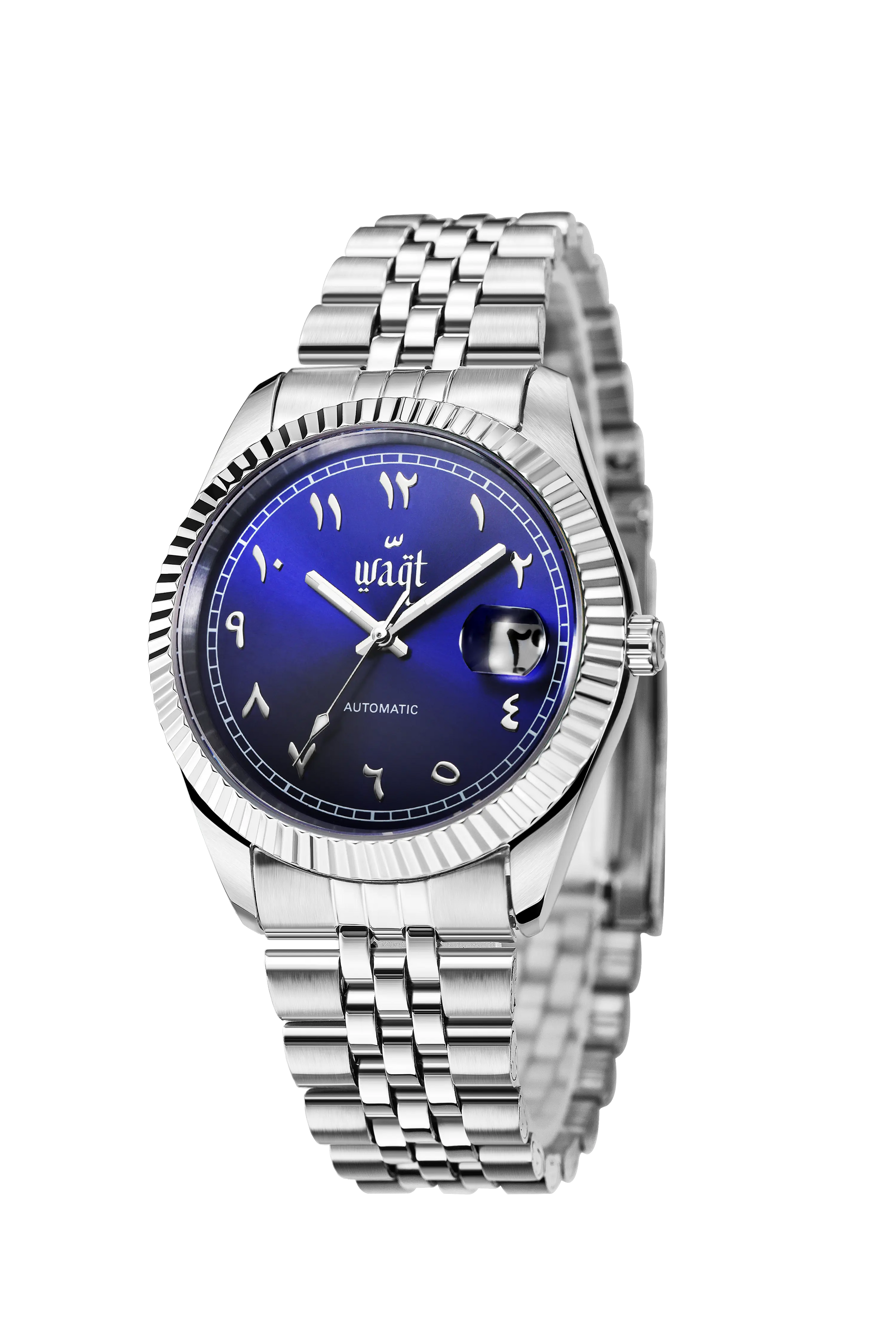 Ocean Blue | Arabic Date Waqt