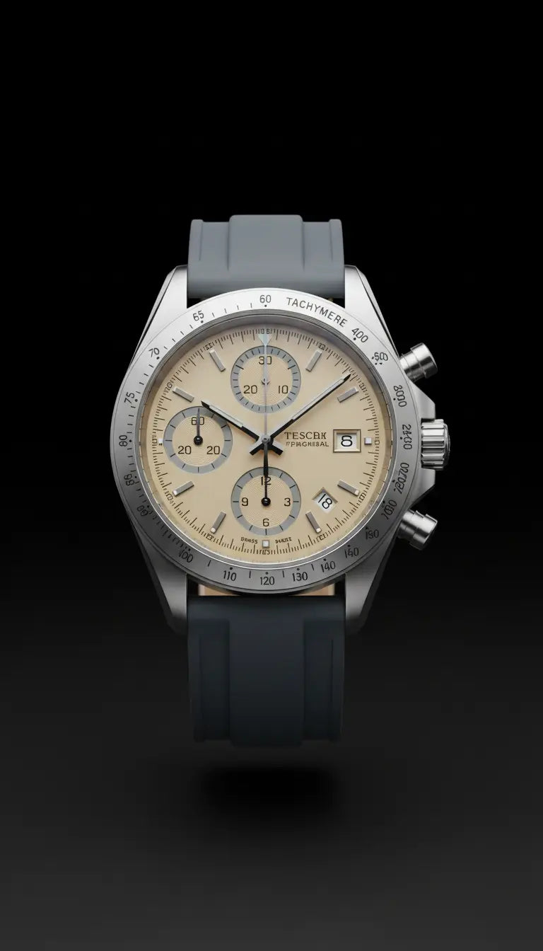 Chronographe platinum edition watch Waqtco